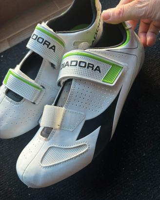 Scarpe ciclismo diadora tg 43