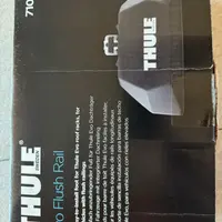 Thule. Piedini + kit montaggio barre tetto. Nissan