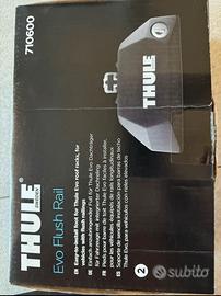 Thule. Piedini + kit montaggio barre tetto. Nissan