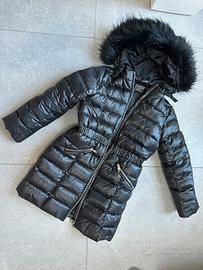 GUESS giubbotto piumino d’oca Nero bambina 10 anni