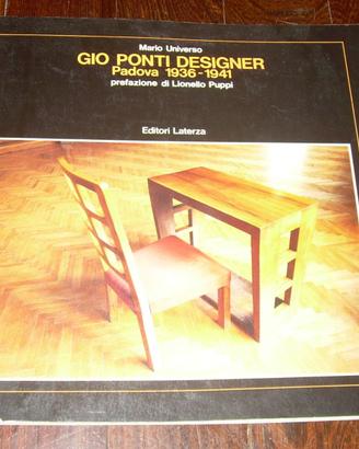 GIO PONTI DESIGNER PADOVA 1936-1941 MARIO UNIVERSO