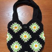 Borsa in lana fatta a mano