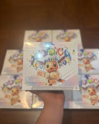 Etb pokemon evoluzioni prismatiche