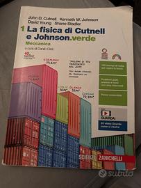 Libro scolastico  la fisica di Cutnell e Johnson