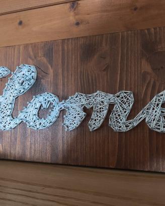 decoro string art casa