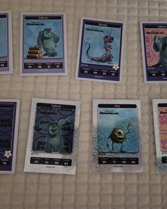 CARTE MONSTER PIXAR DISNEY ESSELUNGA