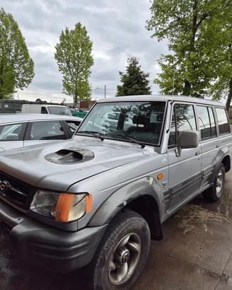HYUNDAI GALLOPER DEL 2000 PER RICAMBI