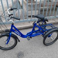 Triciclo per adulti, bicicletta a tre ruote