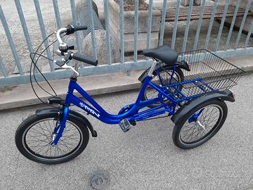 Triciclo per adulti, bicicletta a tre ruote