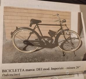 bici Dei imperiale d epoca