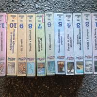 video cassette e cd
