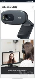 videocamera logitech per pc