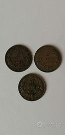 Monete 2 centesimi valore regno V.E.lll