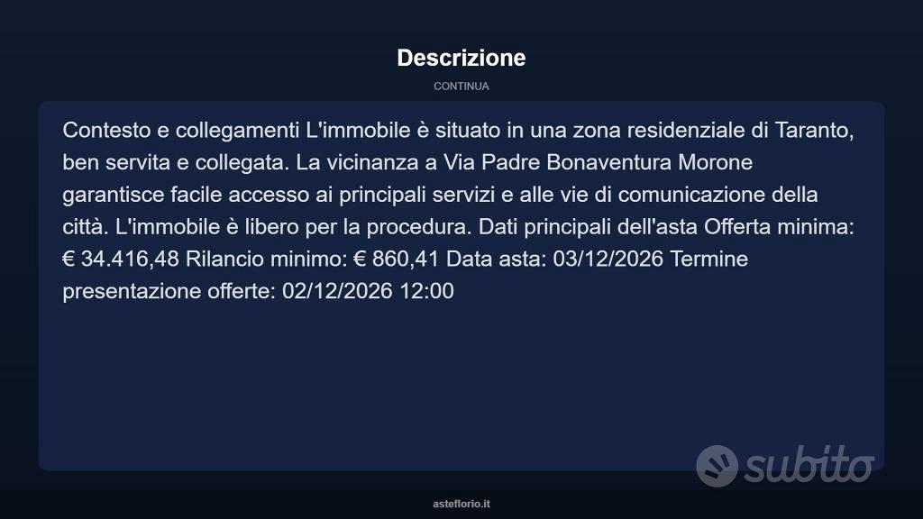 Appartamento – Taranto - Vista 5