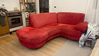 Divano di qualità rosso