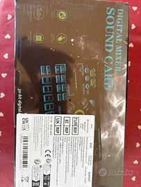 Mixer digital sound car