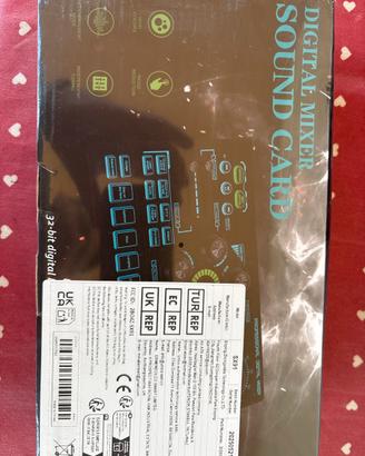 Mixer digital sound car