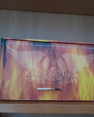 Cofanetto box on fire Aerosmith