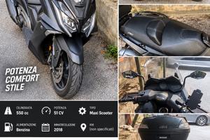 Kymco AK 550 2018 – Accessoriato – Bauletto GIVI