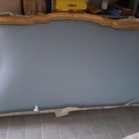 testiera in legno
