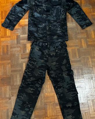 Uniforme multicam nera