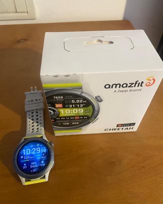 Amazfit Cheetah Round, 47 mm + due cinturini nuovi
