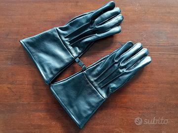 stock 6 pz guanti moto lunghi in pelle
