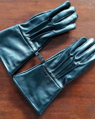 stock 6 pz guanti moto lunghi in pelle