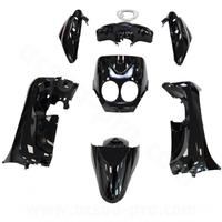KIT CARENE YAMAHA NEOS 50 MBK OVETTO 2011>2014 NER