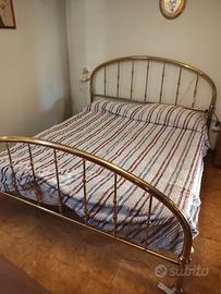 letto in ottone 