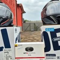 Caschi Shoei più Sena SF2 dual