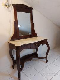 toilette  con specchiera  "mobile ballerina "