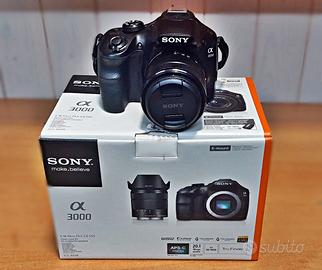 FOTOCAMERA SONY ALPHA 3000 - 20.1Mp /  AVCHD