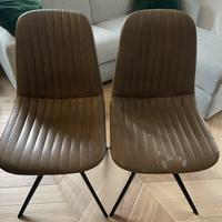 Set di 4 sedie Tortora