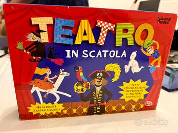 Gioco bambini TEATRO in SCATOLA
