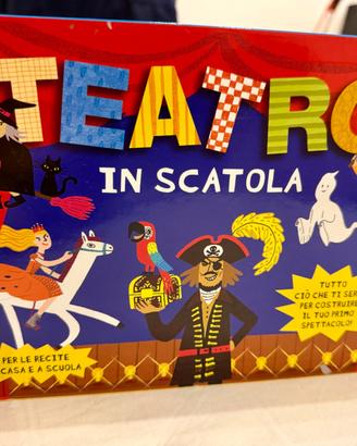 Gioco bambini TEATRO in SCATOLA