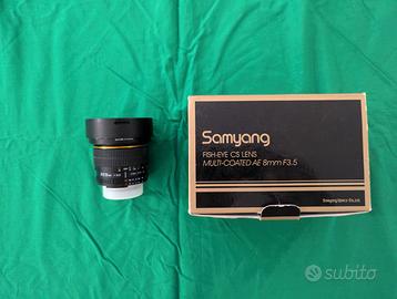 Samyang 8mm f/3.5 Fisheye per Nikon