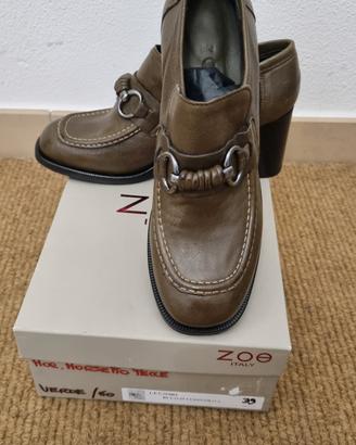 mocassino pelle
