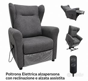 POLTRONA ELETTRICA - ALZAPERSONA RECLINABILE
