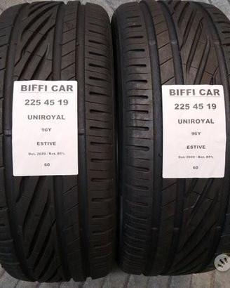 2 gomme 225 45 19 uniroyal a60
