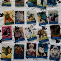lotto 73 lamincards dragonball z oro
