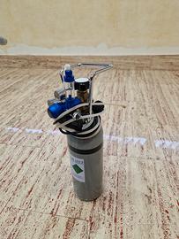 impianto  co2 per acquario 