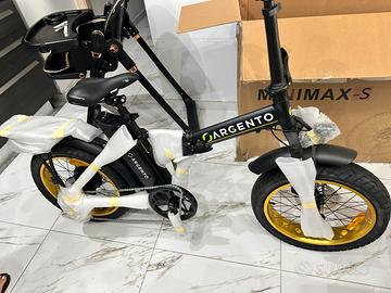Bici eletrica argento