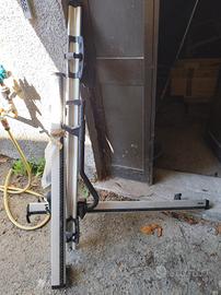 porta bici con barre thule