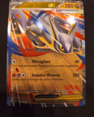 carta Pokemon Mega Latias EX MEG 100 ITA
