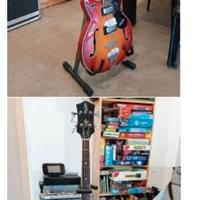 BASSO Semiacustico vintage ZEROSETTE SAD2