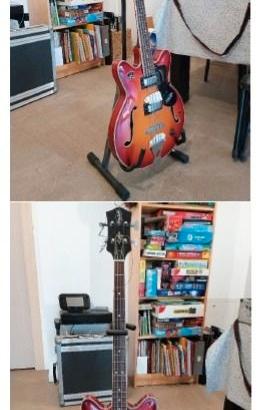 BASSO Semiacustico vintage ZEROSETTE SAD2