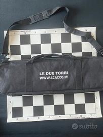 Scacchiera da torneo Le 2 Torri portatile