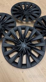 4 copri cerchi neri Nova Tesla Model 3 Premium 18