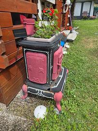 stufa in ghisa come da foto